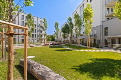 Perfekt für Studenten! 1- Zimmer-Apartment im Augusta & Luca mit Dachterrasse
