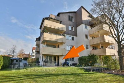 Attraktive 3,5-Zimmer-Erdgeschosswohnung mit großem Garten in guter Lage