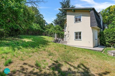 Englischer Landhausstil trifft Wiener Noblesse! 5-Zimmer Einfamilienhaus mit 2 Terrassen, großem Garten, Sauna, Fitnessraum + Doppelgarage!