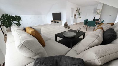 NEU RENOVIERT! SCHICKE 3 ZW, Tageslicht-Bad, G-WC, Dachterrasse
