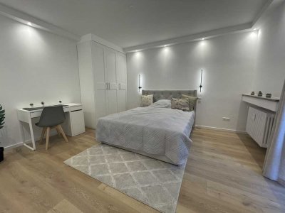 *** Provisionsfrei *** Hochwertig modernisierte&möblierte 3-Zimmer-Whg mit kleinem Garten