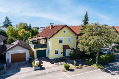 Reihenhaus – Garage | Terrasse | Garten | Teich | Luftwasserwärmepumpe!