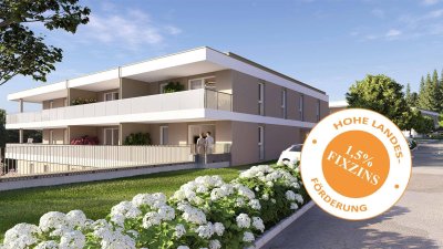 PROVISIONSFREI &amp; HOHE LANDESFÖRDERUNG: Ihre neue Familienwohnung im WOHNPARK AM POSCHENHOF