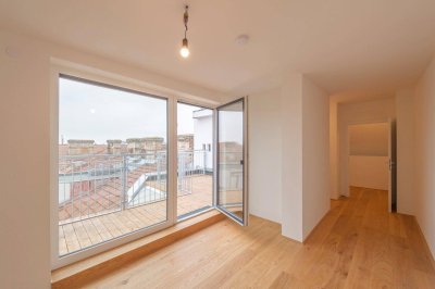 ++NEU++ außergewöhnliche 3-Zimmer Neubauwohnung mit Balkon mitten im 5. Bezirk (Erstbezug)
