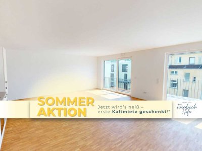Komfortable 3-Zimmer-Neubauwohnung mit großem BALKON und EBK im Neubauquartier "Großherzog Friedr...