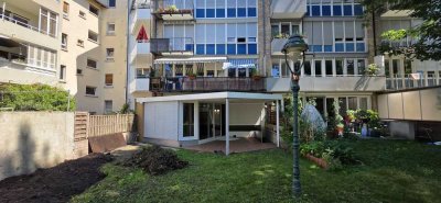 NEU sanierte 3-Zimmerwohnung in zentraler Lage mit eigenem Garten