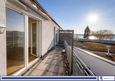 Wasserblick: 1,5-Zimmer-DG mit Aufzug und Westterrasse in Köpenick