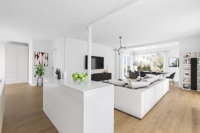 EXKLUSIVES WOHNEN IN PREMIUMLAGE - Exklusive Neubauwohnung mit 253 m² privatem Garten