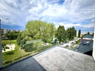 PENTHOUSE LIVING - 5 TERRASSEN - AUSBLICK - WÄRMEPUMPE - DECKENKÜHLUNG - NÄHE U1!