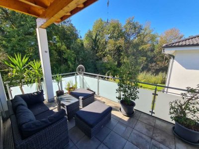 Gepflegte 3;5-Zimmer-Eigentumswohnung-Wohntraum am Ufer der Aach