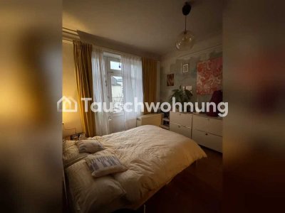 Tauschwohnung: Sehr schöne 1-Zimmer-Altbau-Balkon-Wohnung gg. mind 2-Zimmer