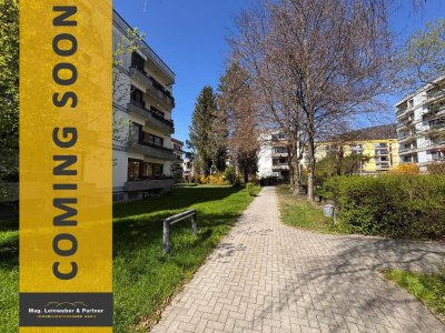 COMING SOON! **Wohlfühlen mit Ausblick in den Park** Attraktive 2-Zimmerwohnung mit Loggia in ruhiger Lage in Salzburg / Parsch