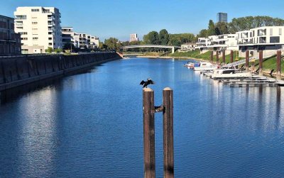 Exklusive 3,5-Zimmer-Wohnung direkt am Wasser | Loggia | 2 TG-Stellplätze | Baujahr 2019