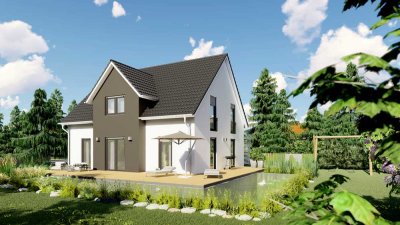 Modernes Einfamilienhaus „Pisa“ inkl. Grundstück-Schlüsselfertig & energieeffizient