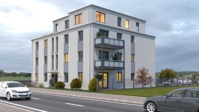 WE 04 Projekt Wohnglück mit 10 Wohneinheiten 2-Zimmer-Wohnung mit offenem Grundriss und Balkon