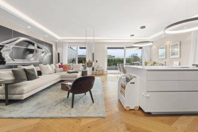 Hochwertiges Penthouse mit 162 m2 Wohnfläche – Sauna - Whirlpool – 164 m2 Terrasse - 4 TG-Plätze!