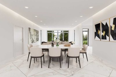 Sonnige Luxus-Pentgeschosswohnung mit Blick