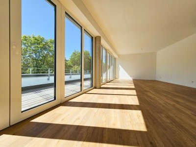Traum-Penthouse im Erstbezug: 3 Zimmer & zwei Dachterrassen
