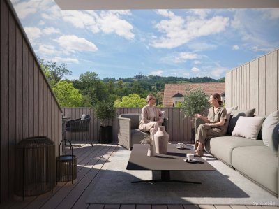 NEU | Urfahr - Hochwertige Dachgeschoßwohnung in sonniger Grünruhelage - PROVISIONSFREI