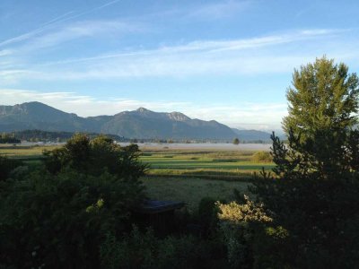 Helle 3-Zimmer Eigentumswohnung im Chiemgau (Grabenstätt) mit uvbb. Bergpanorama - 500m zum Chiemsee