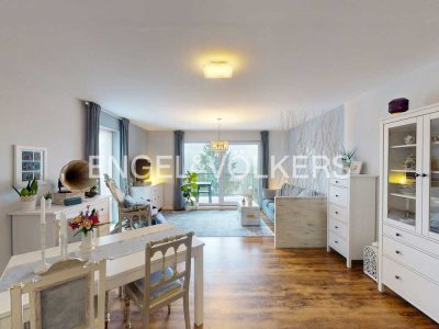 Lichtdurchflutete 3- Zimmerwohnung mit Balkon und Terrasse