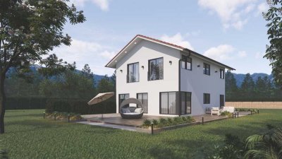 EFH-Neubau in direkter Ortsrandlage von Holzkirchen