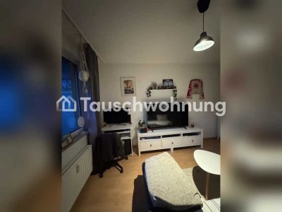 Tauschwohnung: 1-Zimmer-Wohnung (mit Terrasse) in Köln Sülz gegen größer