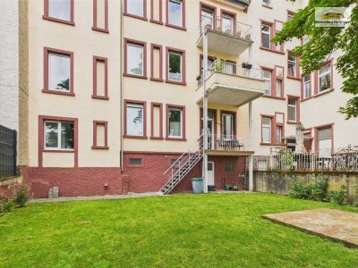 „Sanierte Altbauwohnung mit Garten – 4-Zimmer-Perle im Erdgeschoss in Hanau-Rosenau“