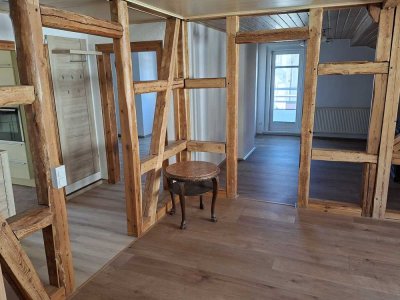sanierte und gedämmte Dachgeschosswohnung