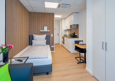 Attraktives Single-Apartment, voll möbliert & ausgestattet in Hainburg