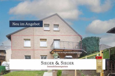Lichtdurchflutete Etagenwohnung mit 2 Balkonen in ruhiger Lage von Troisdorf-West