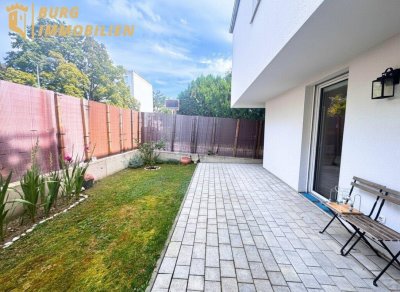 Urban & entspannt: 2-Zimmer-Gartenwohnung (36m² Außenfläche) mit perfekter U1-Anbindung