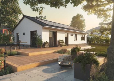 INKLUSIVE Grundstück: Der Town & Country Bungalow für jedes Alter in Knüllwald – modern und viels...