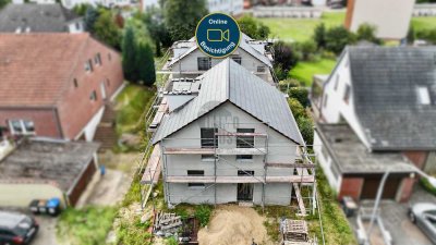 Moderne Doppelhaushälfte in Massivbauweise – 3 Schlafzimmer, 2 Bäder, Südterrasse & Stellplatz