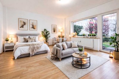 City Apartment mit Innenhof-Idylle