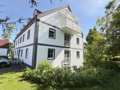Helle 2-Zimmer Dachgeschosswohnung in Bad Füssing mit Balkon