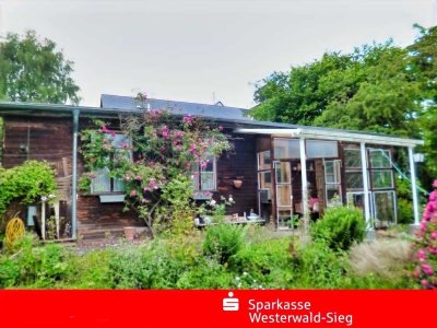 Tiny-Haus mit wildromantischem Grundstück für Individualisten, Handwerkerobjekt!