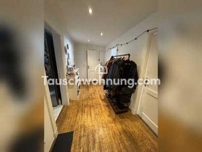 Tauschwohnung:  3-Zimmer-Wohnung mit Dielenboden, Balkon und EBK