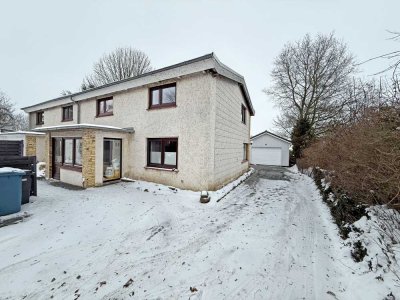 Zarpen: Idyllische Feldrandlage - moderne 4-Zimmer Wohnung mit Garten und Stellplatz
