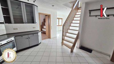 Raumwunder auf zwei Etagen!
3-Zi.Maisonettewohnung in Schafhausen