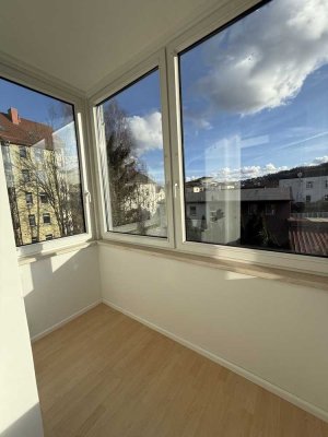 Besonderheit Deckenheizung - 4 RW im Altbau mit kleinem Wintergarten