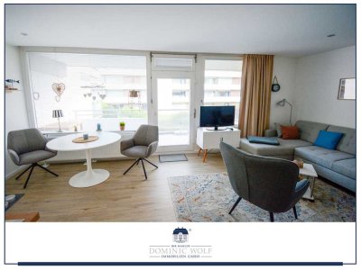 Strandnahe Wohnung mit Balkon & TG-Stellplatz