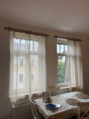 Helle 2-Zimmer-Wohnung mit Balkon im 2. OG in Leipzig Gohlis-Süd