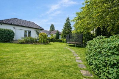 Modernes Wohnen auf einer Ebene