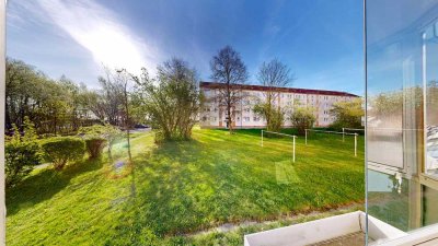 Nachmieter ab Oktober 2025 gesucht! Modern sanierte 2-Raum-Wohnung im EG in grüner Stad...