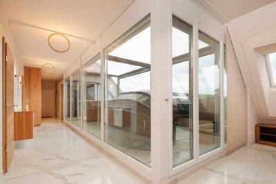 !!!Neuer Preis!!!***Möblierte DG-Wohnung Nähe U-1 „Kagraner Platz“ mit Blick auf Wien!***