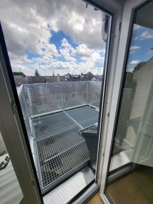Neu: 2-Raum-Loft-Wohnung, ruhig, Tagesl.-Bad, EBK, Balkon, Klima. Frankfurt/Main