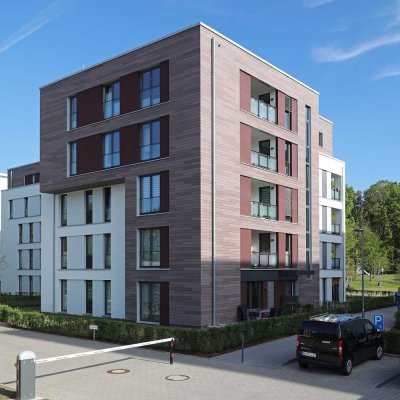 Tolle Neubauwohnung in Detmerode - barrierefreies Wohnen mit 2 Balkonen // 4.OG , Links