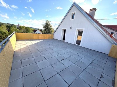 Kleinwohnung mit GROSSterrasse (50 m²)