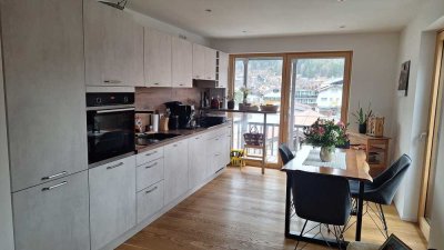 Elegante 2-Zimmer Wohnung mit Südwest-Balkon in Bestlage Mittenwald
